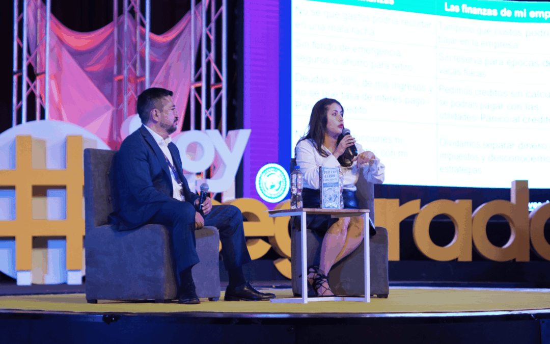 Sofía Macías y César Rojas en #SoyAsegurador